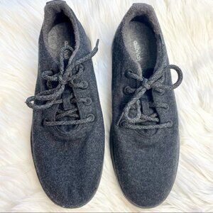 Allbirds Mens Black Running Shoes Wool Runner Lace Up Size 10